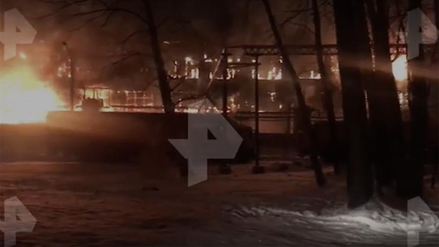 На заводе химреактивов «Уфанефтехим» в Уфе произошел пожар