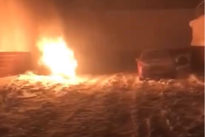 В Уфе сгорела машина вице-президента адвокатской палаты Башкирии