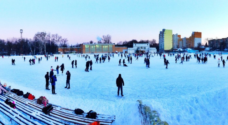 Катки в Кирове: 13 мест для любимого зимнего развлечения