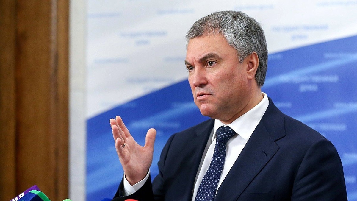 Володин предложил ввести санкции против Украины из-за шествия в честь Бандеры