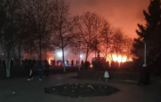 Полиция Алма-Аты сообщила о штурме здания ведомства и ликвидации множества нападавших