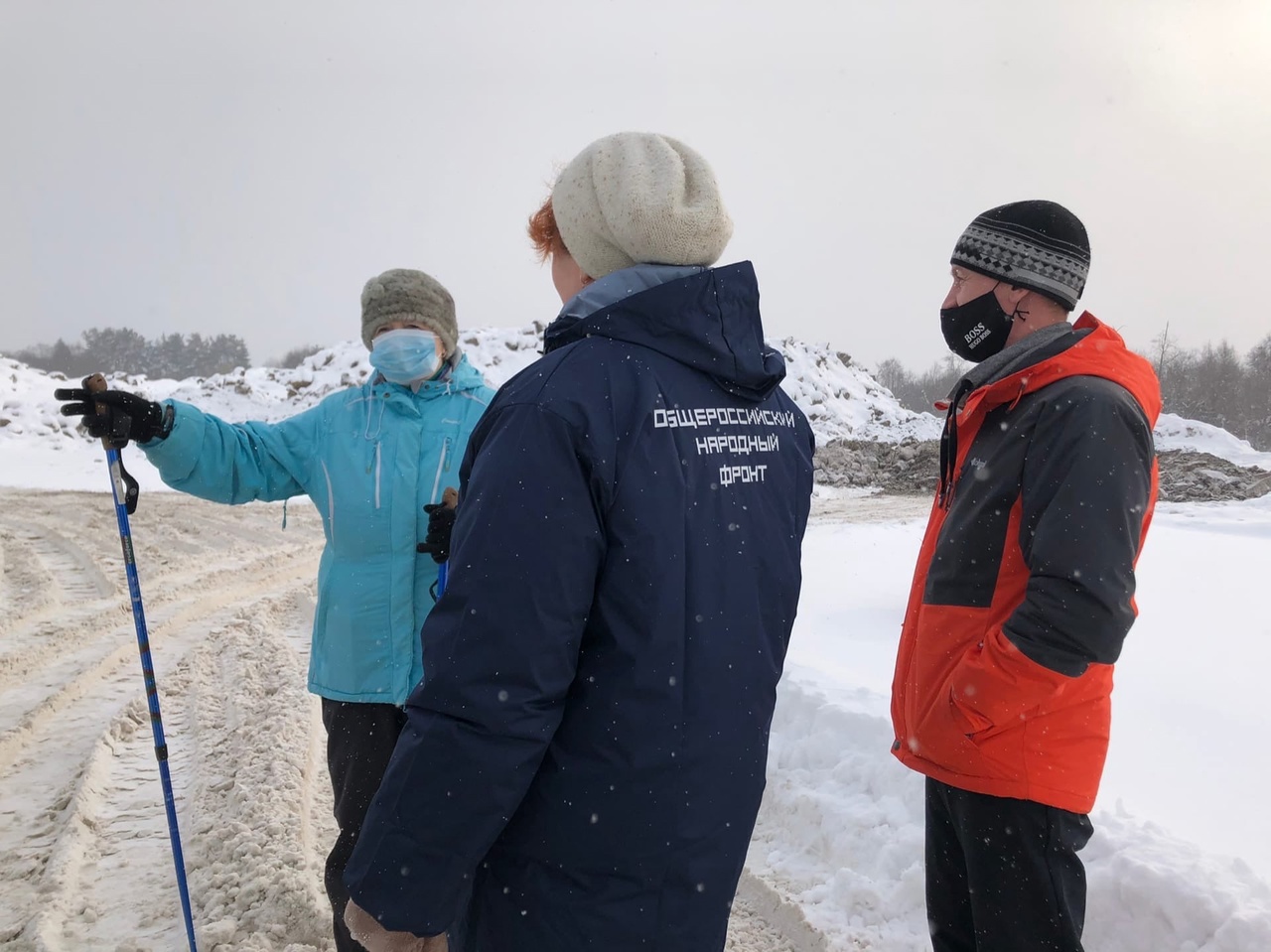В Кирове незаконно сгружали снег вблизи частных домов