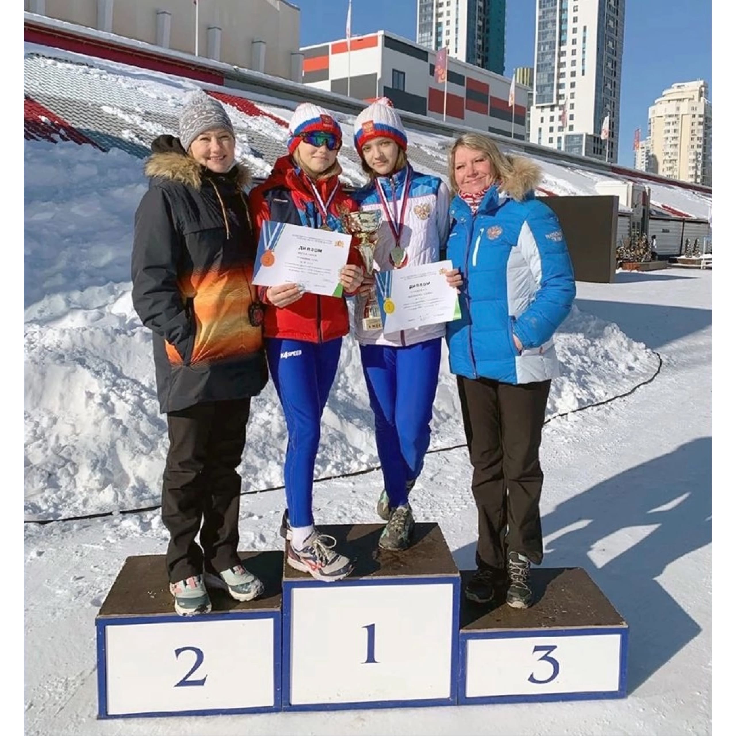 Кировчанки стали призерами всероссийских соревнований по конькобежному спорту